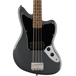 Squier Affinity Series Jaguar Bass Guitar – Charcoal Frost Metallic