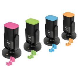 Rode Colors-1 Color-Coded Caps and Cable Clips for NT-USB Mini Microphones – (Set of 4)