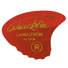 Sharkfin Guitar Pick – Red – Soft