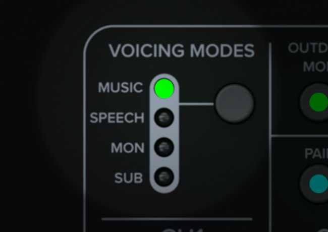 Push button voicings