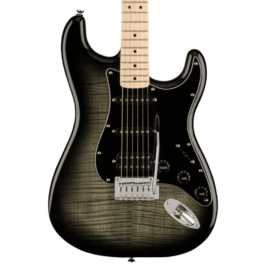 Squier Affinity Stratocaster FMT HSS Electric Guitar – Black Burst