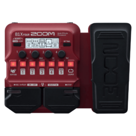 Zoom B1X Four Bass Multi-effects Processor with Expression Pedal