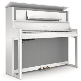 Roland LX708-PW Upright Digital Piano – Polished White