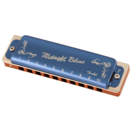 Fender® Midnight Blues Harmonica – Key of F