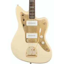 Squier 40th Anniversary Jazzmaster® Gold Edition – Olympic White