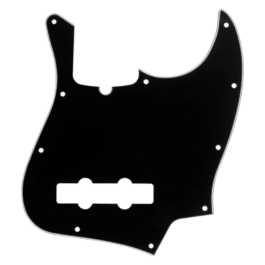 Fender® Jazz Bass Pickguard – 10-Hole – Black