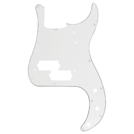 Fender® 3-Ply Precision Bass Pickguard – 13-Hole – White