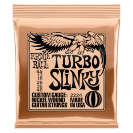 Ernie Ball Turbo Slinky Electric Guitar Strings – (9.5-46)