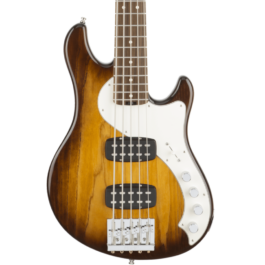 Fender American Elite Dimension™ Bass V HH 5-String Bass Guitar – Rosewood Fingerboard – Violin Burst