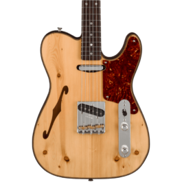 Fender Custom Shop Limited Edition Knotty Tele Thinline Electric Guitar – Aged Natural