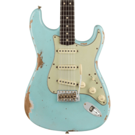 Fender Custom Shop 1963 Stratocaster – Heavy Relic – Aged Daphne Blue