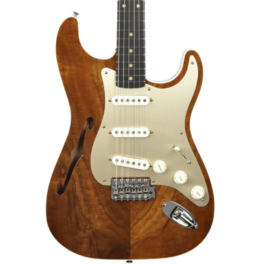Fender Custom Shop Artisan Thinline Koa Stratocaster – Natural
