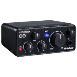 PreSonus AudioBox GO Ultracompact 2×2 USB-C Audio Interface
