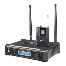 Hybrid U-SV B Variable Frequency Microphone Single Lapel Wireless System