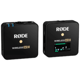 Rode Wireless GO II SINGLE Compact Digital Wireless Microphone System/Recorder
