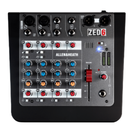 Allen & Heath ZED-6 4-Channel Compact Mixer