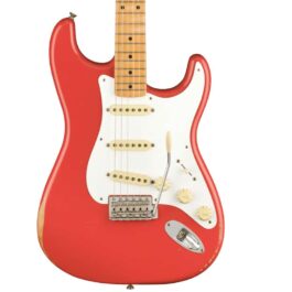 Fender Vintera Road Worn® ’50s Stratocaster® – Maple Fretboard – Fiesta Red
