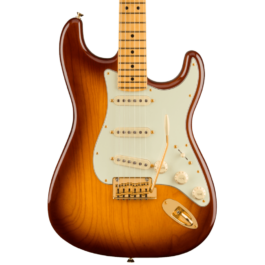 Fender 75th Anniversary Commemorative Stratocaster® – Maple Fingerboard – 2-Color Bourbon Burst