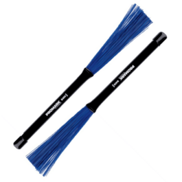 Promark Light Nylon Retractable Brushes – Blue