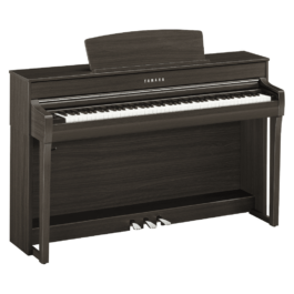 Yamaha Clavinova CLP-745 Digital Upright Piano with Bench – Dark Walnut