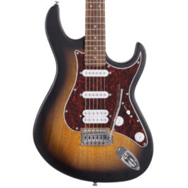 Cort G110 Electric Guitar – HSS – Open Pore Sunburst