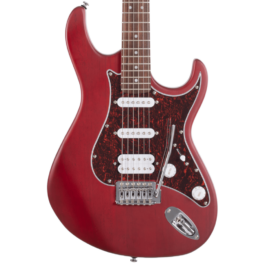 Cort G110 Electric Guitar – HSS – Open Pore Black Cherry