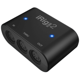 IK Multimedia iRig MIDI 2 1×1 MIDI Interface for USB and iOS