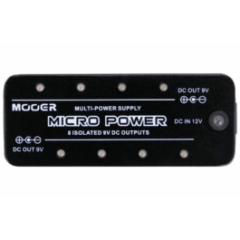 Mooer Micro Power 8-Output Isolated Pedal Power Supply