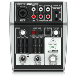 Behringer 302USB Mixer and USB Audio Interface