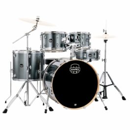 Mapex Venus VE5294FTVC 5-Piece Rock Drum Kit (Excludes Cymbals) – Steel Blue Metallic