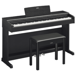 Yamaha Arius YDP-145B Digital Home Piano with Bench – Black Walnut