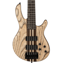 Cort A5 Ultra Ash 5-String Bass Guitar – Etched Natural Black