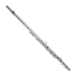 Nuova by Jupiter 16-Key Silver Flute with Case