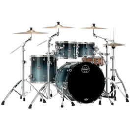 Mapex Saturn Rock 4-Piece Shell Pack – Teal Blue Fade (Hardware & Cymbals Excluded)