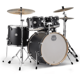 Mapex Storm Rock 5-Piece Drum Set – Ebony Blue Grain (Excludes Cymbals)