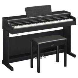 Yamaha Arius YDP-165B Digital Home Piano with Bench – Black Walnut