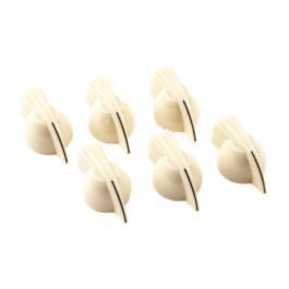 Fender Chicken Head Amplifier Knobs – Cream – Set of 6