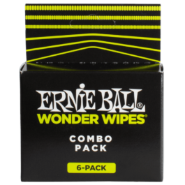 Ernie Ball Wonder Wipes Combo Pack – 6 Pack