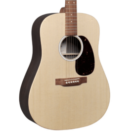 Martin D-X2E Dreadnought Acoustic-Electric – Natural with Rosewood