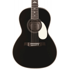 PRS SE P20E Parlor Acoustic-Electric Guitar – Black Satin Top