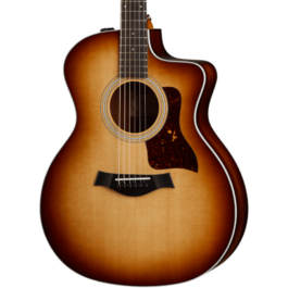 Taylor 214ce-K Acoustic-Electric Guitar – Koa Back and Sides – Shaded Edgeburst
