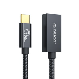 ORICO USB3.1 Type-C to USBA F2M PD6 Braided Cable – 0.3M – Black