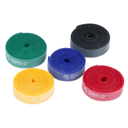 ORICO 1m Hook & Loop Cable Tie – 5 Pack