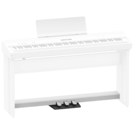 Roland KPD-90 3-Pedal Unit for FP-90 / FP-90X and FP-60 / FP-60X Digital Pianos – White