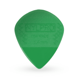 D’addario Nylpro Jazz Guitar Pick – Green – 1.4mm (each)