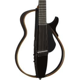 Yamaha SLG200S Silent Steel String Guitar – Trans Black
