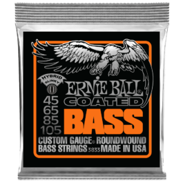 Ernie Ball Hybrid Slinky Coated Bass Strings – (45-105)