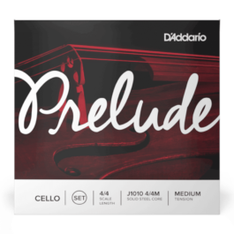 D’Addario Prelude 4/4 Scale Cello String Set – Medium Tension