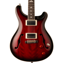 PRS SE Hollowbody Standard Electric Guitar – Fire Red Burst