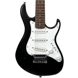 Cort G100 Junior Electric Guitar – Open Pore Black